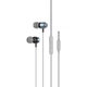 Навушники Hoco Power metal universal earphones with microphone M122 Black - изображение 7