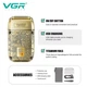 Аккумуляторная мужская электробритва VGR V-336 для бритья бороды, усов и головы шейвер для идеальной гладкости - изображение 3