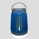 Аккумуляторная LED лампа с антимоскитной ловушкой SunLight 2в1 W851, Синий - изображение 2