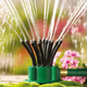 Універсальна система поливу Multifunctional Water Sprinklers з 12 гнучкими насадками, спринклерний зрошувач для саду, газону та городу, круговий розпилювач води з підключенням до шланга, полив до 35 м² - изображение 4