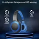 Накладні Bluetooth навушники Promate LaBoca Bluetooth 5.0 Blue (laboca.blue) - зображення 5