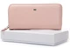 Женский кожаный кошелек на молнии Dr.Bond W1038 розовый - изображение 5
