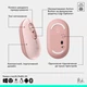 Комплект Logitech POP Icon Combo Bluetooth UA Rose (920-013142) - изображение 6