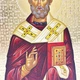 Икона "Святой Николай Чудотворец" писаная 20х15см - изображение 4
