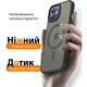 Чехол ударостойкий матовый VVave Premium Matte Insane Case with MagSafe для Apple Iphone 12 Pro Max Green - изображение 5