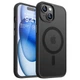 Чехол ударостойкий матовый WAVE Premium Matte Insane Case with MagSafe для Apple Iphone 15 Black - изображение 1