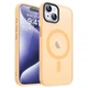 Чехол ударостойкий матовый WAVE Premium Matte Insane Case with MagSafe для Apple Iphone 14 Plus Yellow + Подарок защитное стекло Pixel для Apple iPhone - изображение 3