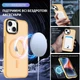Чехол ударостойкий матовый WAVE Premium Matte Insane Case with MagSafe для Apple Iphone 14 Pro Yellow - изображение 3