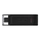 Флеш-накопитель USB3.2 64GB Type-C Kingston DataTraveler 70 Black (DT70/64GB) - изображение 2