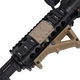 Защитная накладка DLG Tactical (DLG-063) 5 см на планку Picatinny (полимер) койот - изображение 2