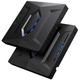 Многофункциональный внешний дисковод для компьютера, ноутбука Addap EDB03, USB 3.0+Type C / оптический дископривод, считыватель CD-RW, DVD-RW, DVD-RAM, DVD-ROM - изображение 2