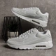 Чоловічі кросівки YZY Air Max 43 білі демісезонні (5648) - изображение 4