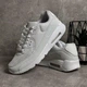 Чоловічі кросівки YZY Air Max 43 білі демісезонні (5648) - изображение 5