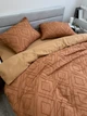 Комплект постельного белья Ecotton Евро 210х215 см Orange Полисатин (24556_000) - изображение 3