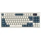 Механічна бездротова (Bluetooth + 2,4G) клавіатура з HOT SWAP Attack SHARK K86, 87 Key, RGB, Win/Mac OS, УКР/АНГЛ, Retro Blue (K86RB) - изображение 1