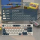 Механічна бездротова (Bluetooth + 2,4G) клавіатура з HOT SWAP Attack SHARK K86, 87 Key, RGB, Win/Mac OS, УКР/АНГЛ, Retro Blue (K86RB) - изображение 3