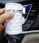 Пепельница для автомобиля с крышкой и подсветкой белая - изображение 5