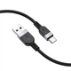 Дата кабель HOCO X109 Type C Energy silicone charging 3A 1М Чорний - зображення 3