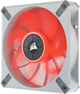 Вентилятор Corsair ML120 LED ELITE Red Premium 120mm PWM Magnetic Levitation Fan White (CO-9050126-WW) - зображення 3