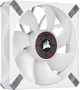 Вентилятор Corsair ML120 LED ELITE Red Premium 120mm PWM Magnetic Levitation Fan White (CO-9050126-WW) - зображення 5