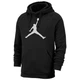 Кофта Jordan Mens Air Jordan Jumpman Classic Fleece Hoodie (DA6801-010) M Черный - изображение 1