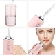 Ирригатор для чистки полости рта и зубов Oral Irrigator аккумуляторный со сменными насадками. Цвет: розовый - изображение 7