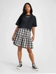 Футболка хлопковая короткая женская Converse Tlmn Vday Crop Os Tee 10028306-001 L Black с принтом (194435447810) - изображение 3