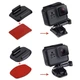 Набір платформ 4в1 з липучкою для Gopro (Curved Adhesive Mount), SJCAM, Xiaomi - зображення 4
