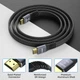 Кабель Conable HDMI 2.0 flat 4K@60Hz 18Gbps + адаптер UP Angle, 5м черный - изображение 2