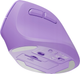 Mysz Natec Crake 2 Wireless/Bluetooth Pure Lavender (NMY-2258) - obraz 6