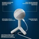 Микрофон Logitech G Yeti Orb, игровой, RGB подсветка, Gaming Mic with Lightsync Off-White - изображение 12