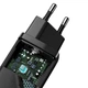 Зарядний пристрій Baseus GaN2 Lite Quick Charger 1xType-C 1xUSB 65W EU Black (CCGAN2L-B01) - зображення 7