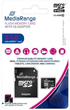 Карта памяти MediaRange microSDHC 8GB Class 10 + SD адаптер MR957 (4260283113521) - изображение 3