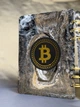 Блокнот ежедневник А5 из эпоксидной смолы Биткоин - изображение 3