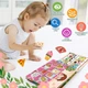 Развивающая книга Монтессори на липучке Busy Book Жизненные навыки - изображение 4