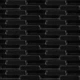 3D панель самоклеюча кладка 700х770х7мм Чорна (038) SW-00000303 - зображення 1