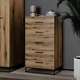 Комод LofTerno Head 600 Ascet 600x1080x425 Дуб Эвок (AS05100000030) - изображение 2