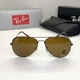 Мужские солнцезащитные очки RB 3025, 3026 aviator (2913) - изображение 4