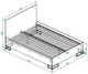 Кровать LofTerno Head 1,4 Ascet 1470x1000x2060 Дуб Эвок (AS08100000030) - изображение 8