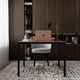 Письменный стол LofTerno Head Brevity Loft mid 900х750х670 Дуб крафт золотой/Чёрный металл (TB02120000030) - изображение 4