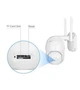 Вулична смарт камера відеоспостереження PTZ Q97 WIFI 4MP Поворотна водонепроникна IP камера - зображення 3