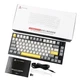 Клавиатура AJAZZ AK820 PRO Grey-Yellow Беспроводная Механическая 2.4G/Bluetooth/USB type-c RGB Подсветка С Поддержкой HOT-SWAP TNFT экранчик - изображение 5