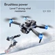 Квадрокоптер LSRC S1S Mini Drone з камерою HD — FPV БК мотори 150 метрів, до 40 хвилин польоту + кейс + акумулятор - зображення 9