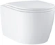 Унитаз подвесной GROHE Bau Ceramic 103860SH00 безободковый с сиденьем Soft Close дюропласт - изображение 1