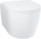 Унитаз подвесной GROHE Bau Ceramic 103860SH00 безободковый с сиденьем Soft Close дюропласт - изображение 2