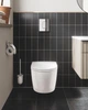 Унитаз подвесной GROHE Bau Ceramic 103860SH00 безободковый с сиденьем Soft Close дюропласт - изображение 9