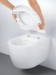 Унитаз подвесной GROHE Bau Ceramic 103860SH00 безободковый с сиденьем Soft Close дюропласт - изображение 12