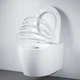 Унитаз подвесной GROHE Bau Ceramic 103860SH00 безободковый с сиденьем Soft Close дюропласт - изображение 13