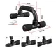 Упоры для отжиманий PowerPlay 4316 Push Up Bars пластиковые (Скошенные) (PP_4316) - изображение 5