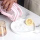 Форма для кубиков льда портативная силиконовая переносная бутылка на 17 шариков DIY ICE Розовый - изображение 8